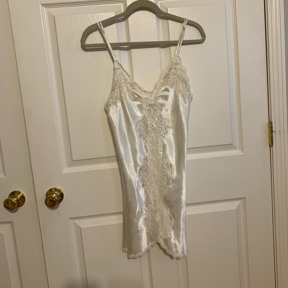 Vintage Christian Dior White Slip
